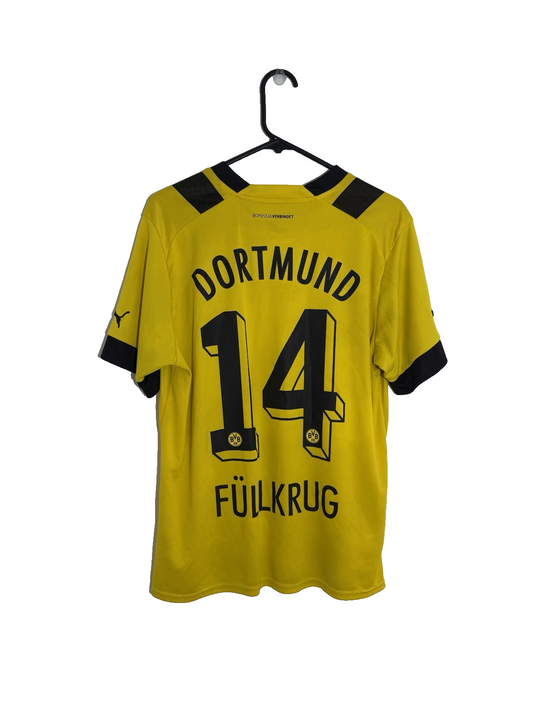 Borussia Dortmund Füllkrug #14 2022/23 Large Home Excellent Condition 765883-01