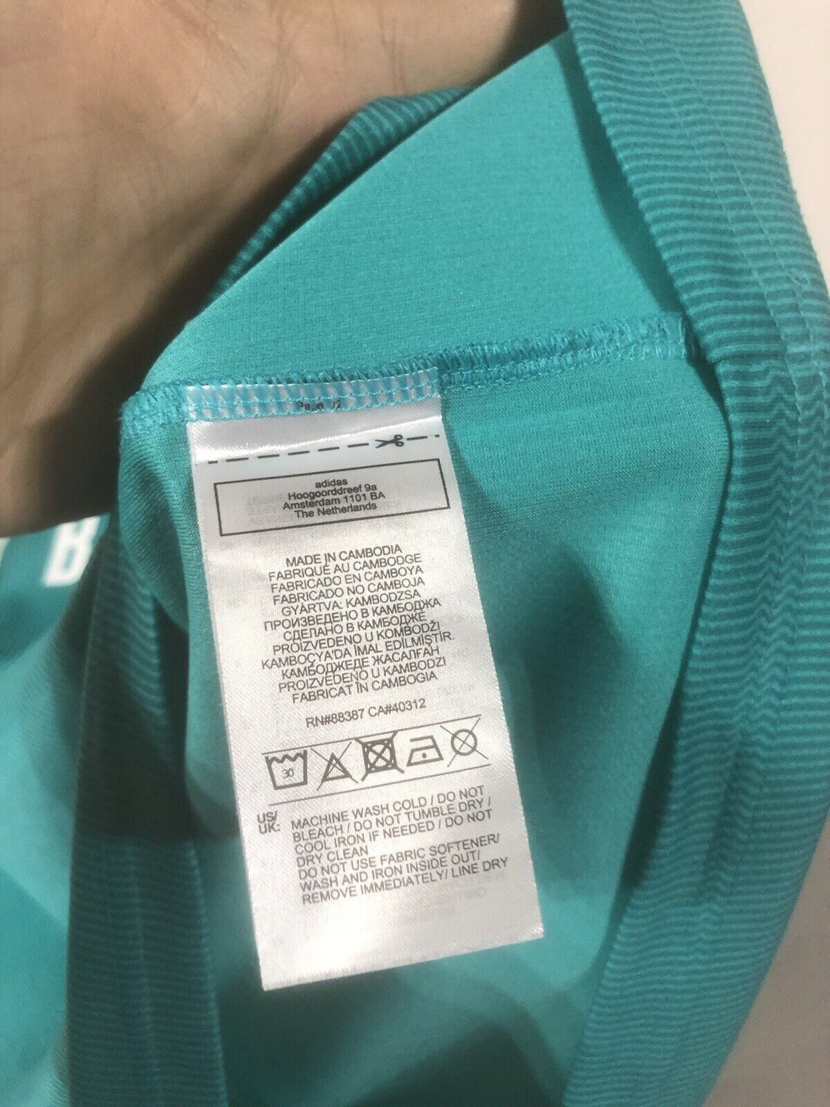 Hazard 7 Real Madrid 2021 22 Xl 3rd Shirt Excellent Condition H40951