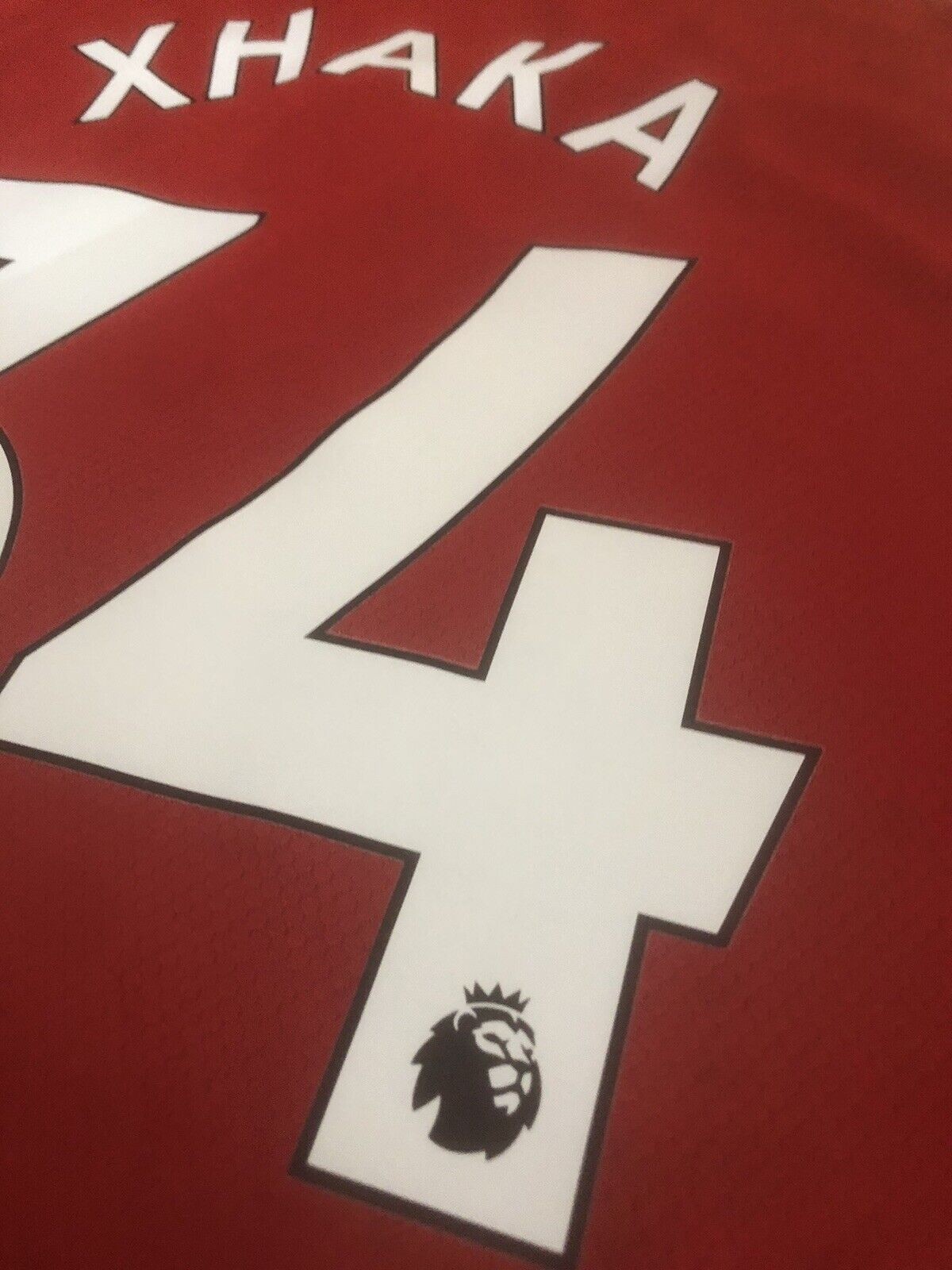 Xhaka #34 Arsenal 2019/20 Medium Home Football Shirt Excellent Condition EH5637
