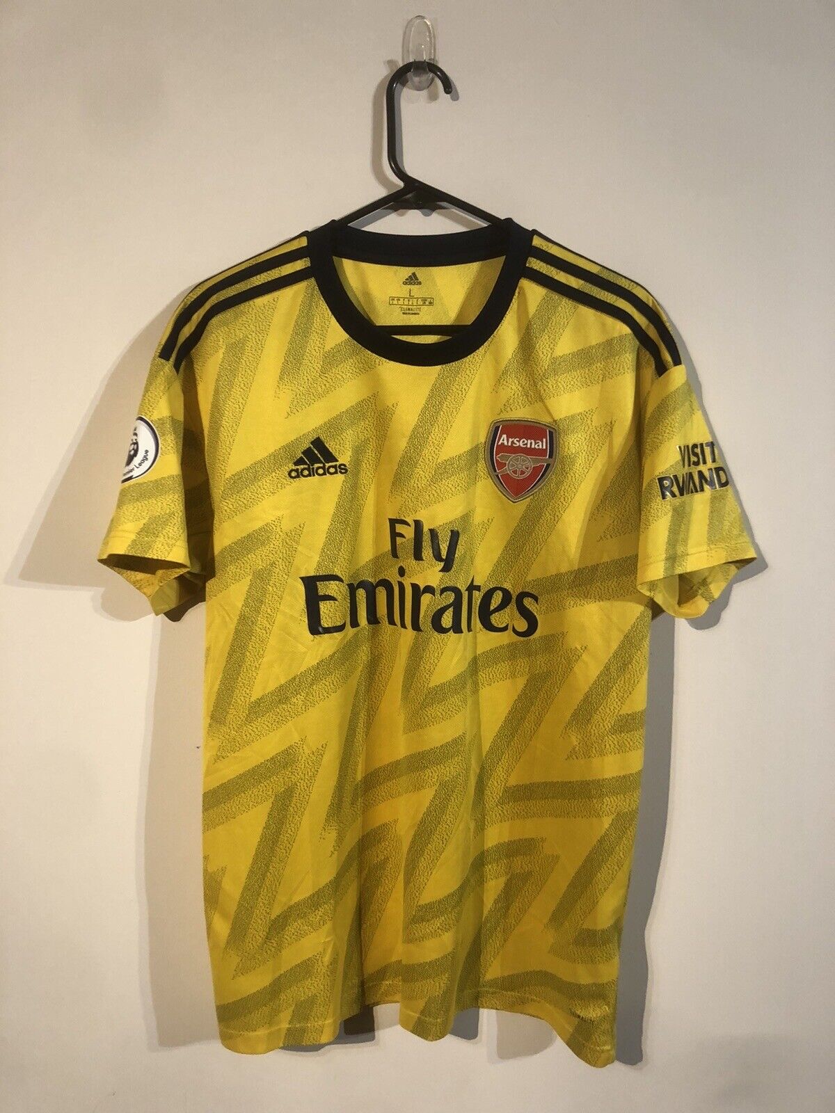 Mainland-Niles #15 Arsenal 2019/20 Large Away Shirt Excellent Condition EH5635
