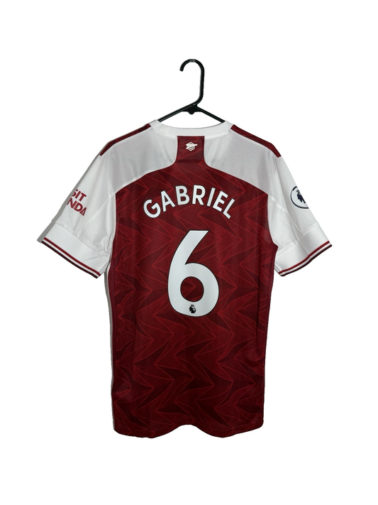 Arsenal Gabriel #6 2020/21 Large Home Shirt BNWT EH5817