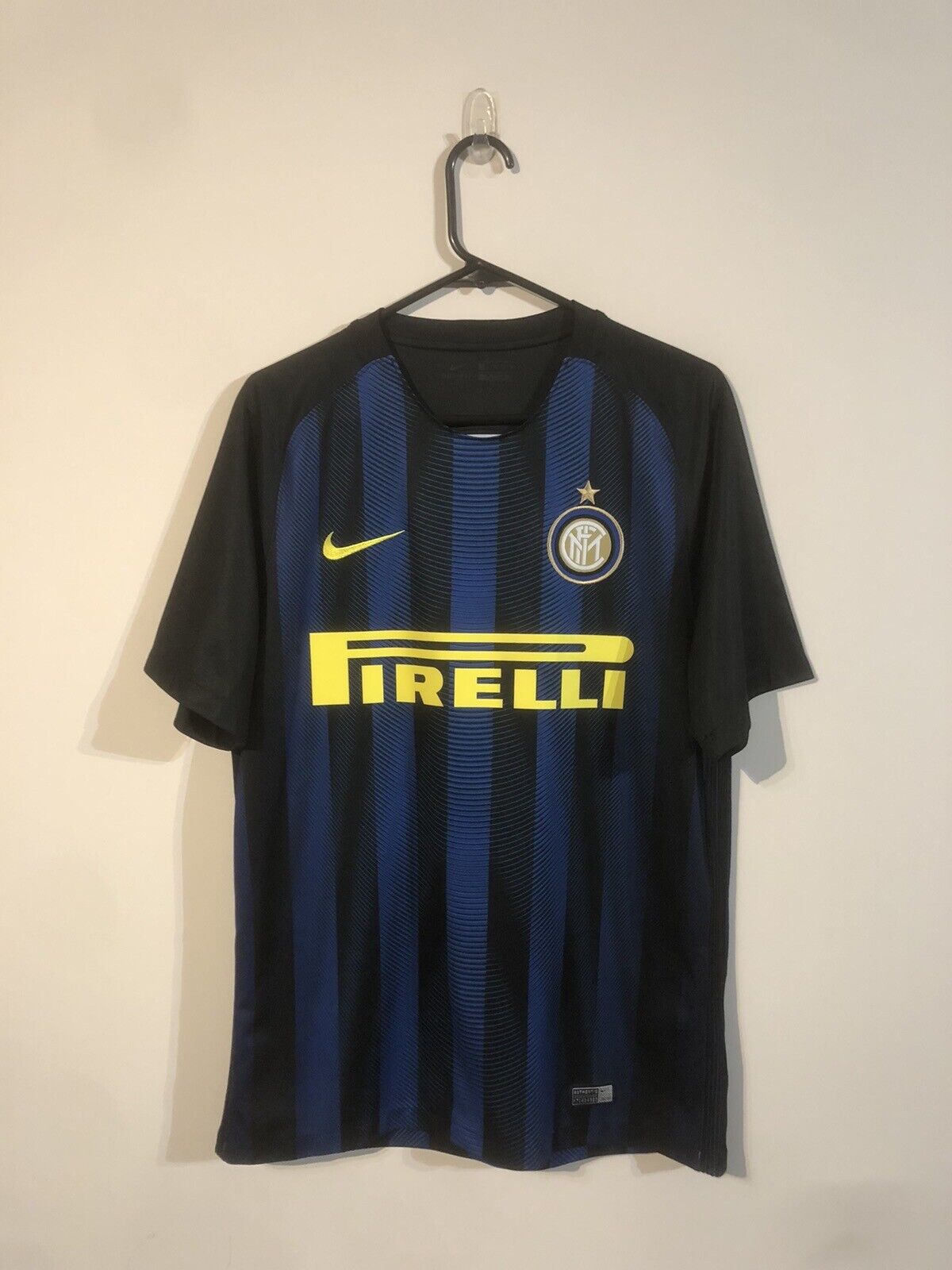 Candreva #87 Inter Milan 2016/17 Home Medium Shirt Nike Excellent Condition