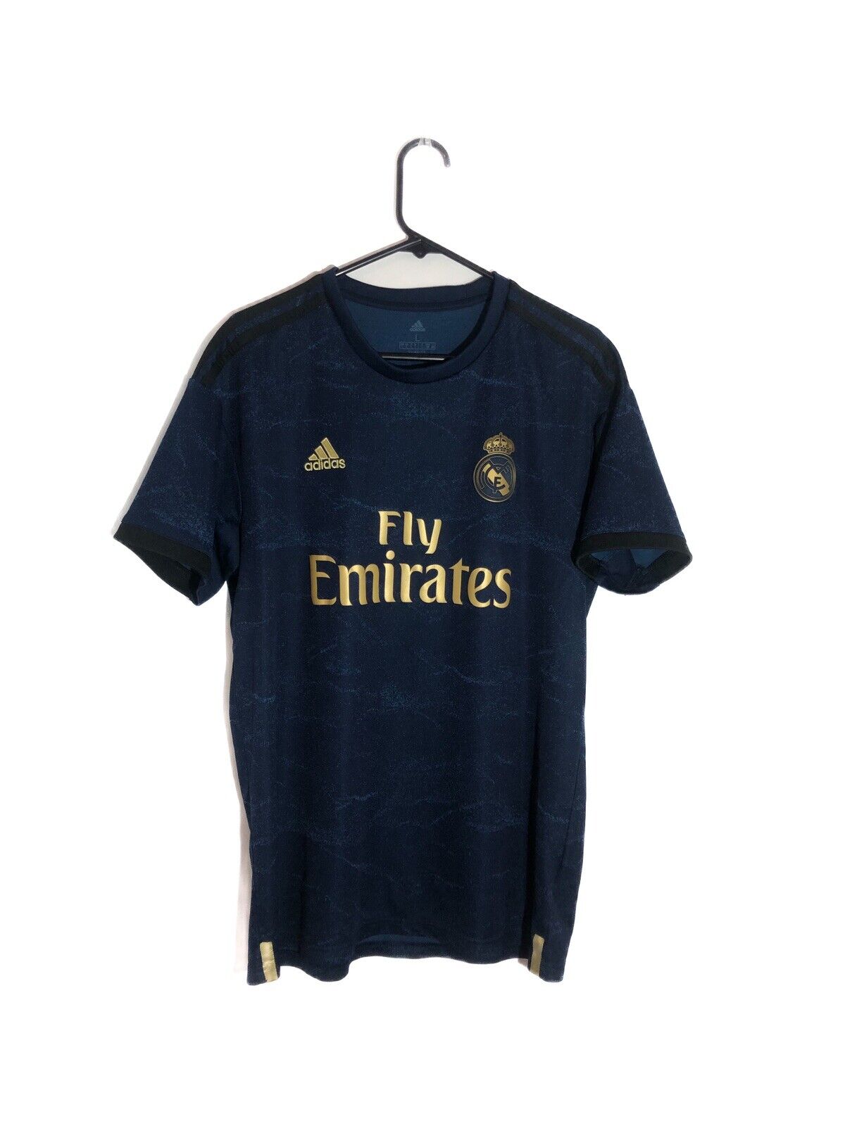 Hazard 7 Real Madrid 2019 20 Large Away Shirt Adidas Very Good Condition Fj3151