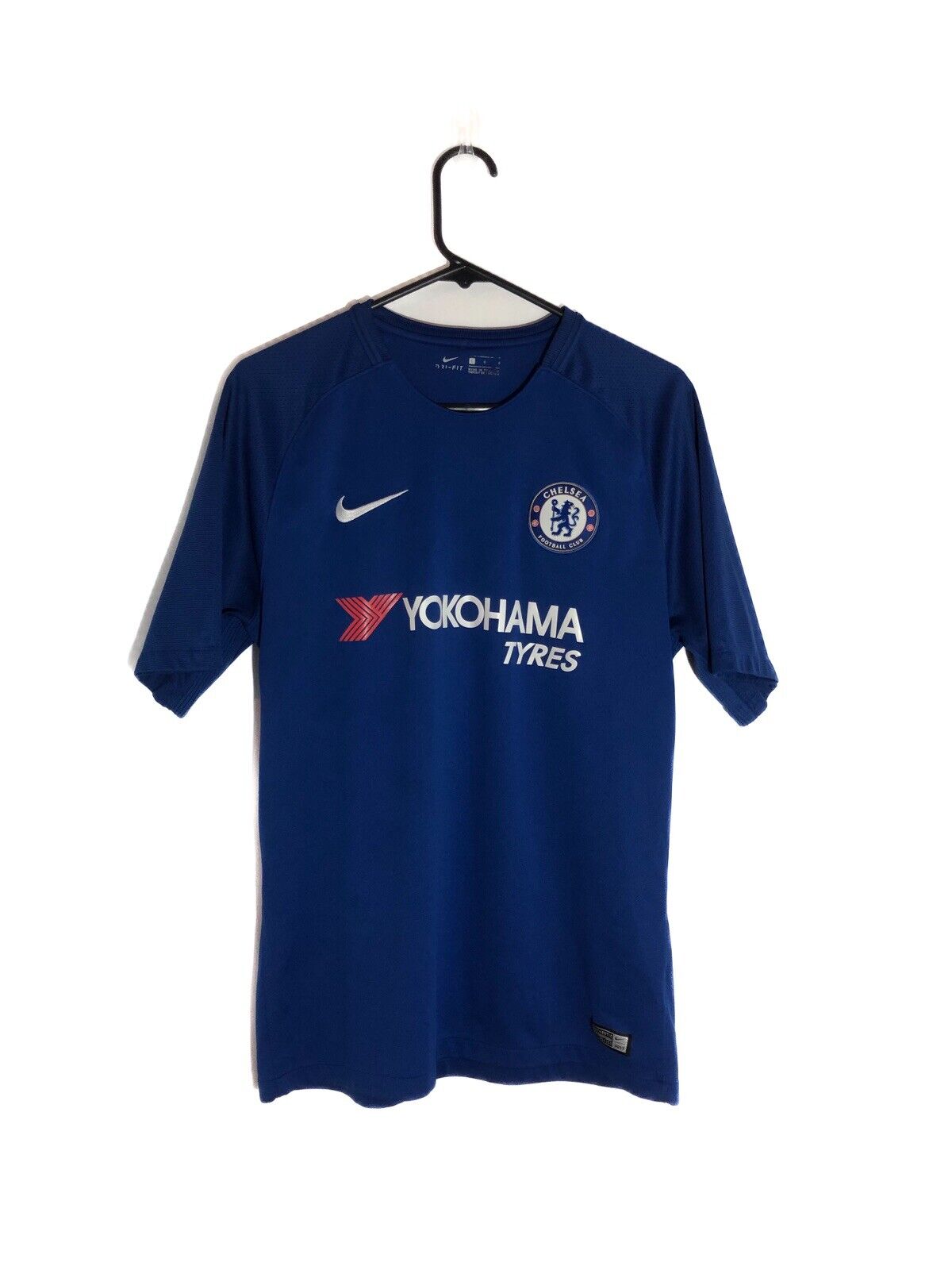 Hazard #10 Chelsea Large 2017/18 Home Shirt Nike Excellent Condition 905513-496