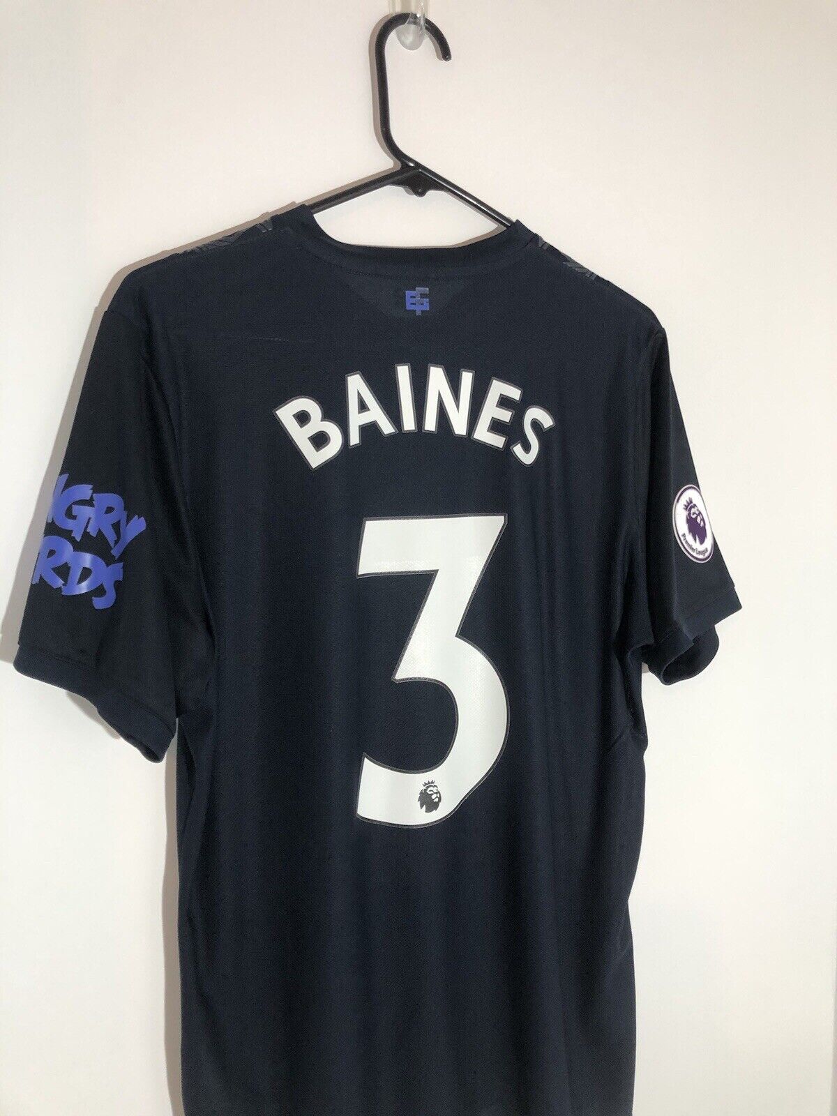 Baines 3 Everton Large 2019 20 3rd Shirt Umbro Excellent Condition