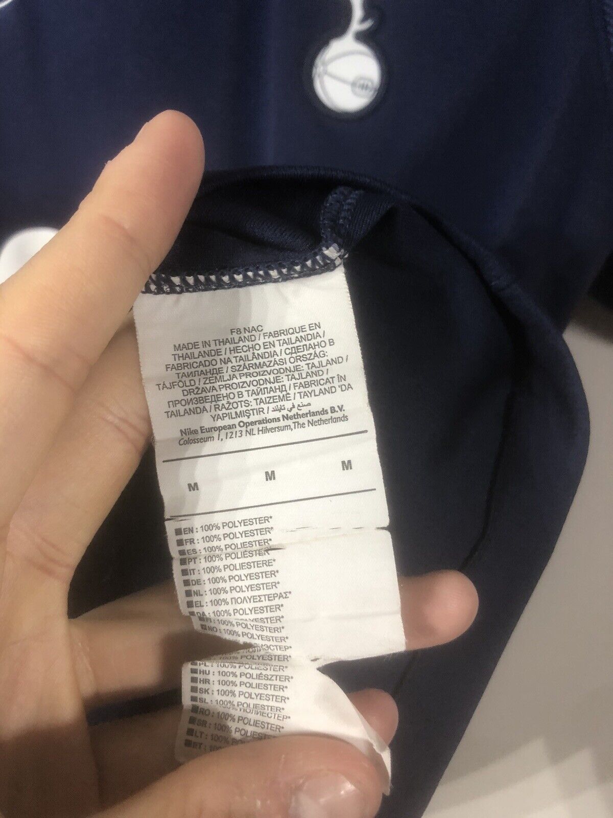 Son 7 Tottenham Hotspur 2018 19 Medium Away Nike Excellent Condition 919004 430