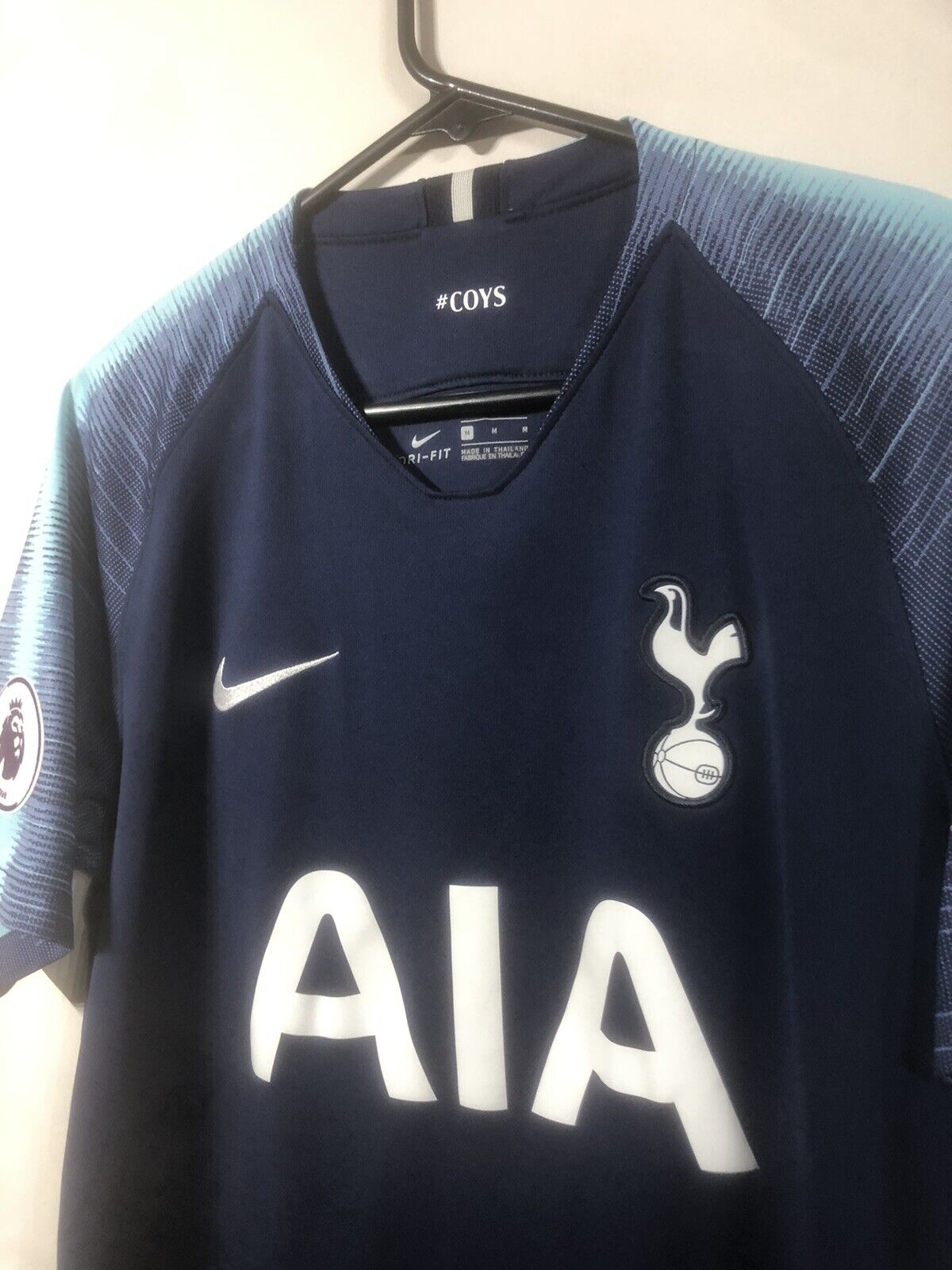 Son 7 Tottenham Hotspur 2018 19 Medium Away Nike Excellent Condition 919004 430