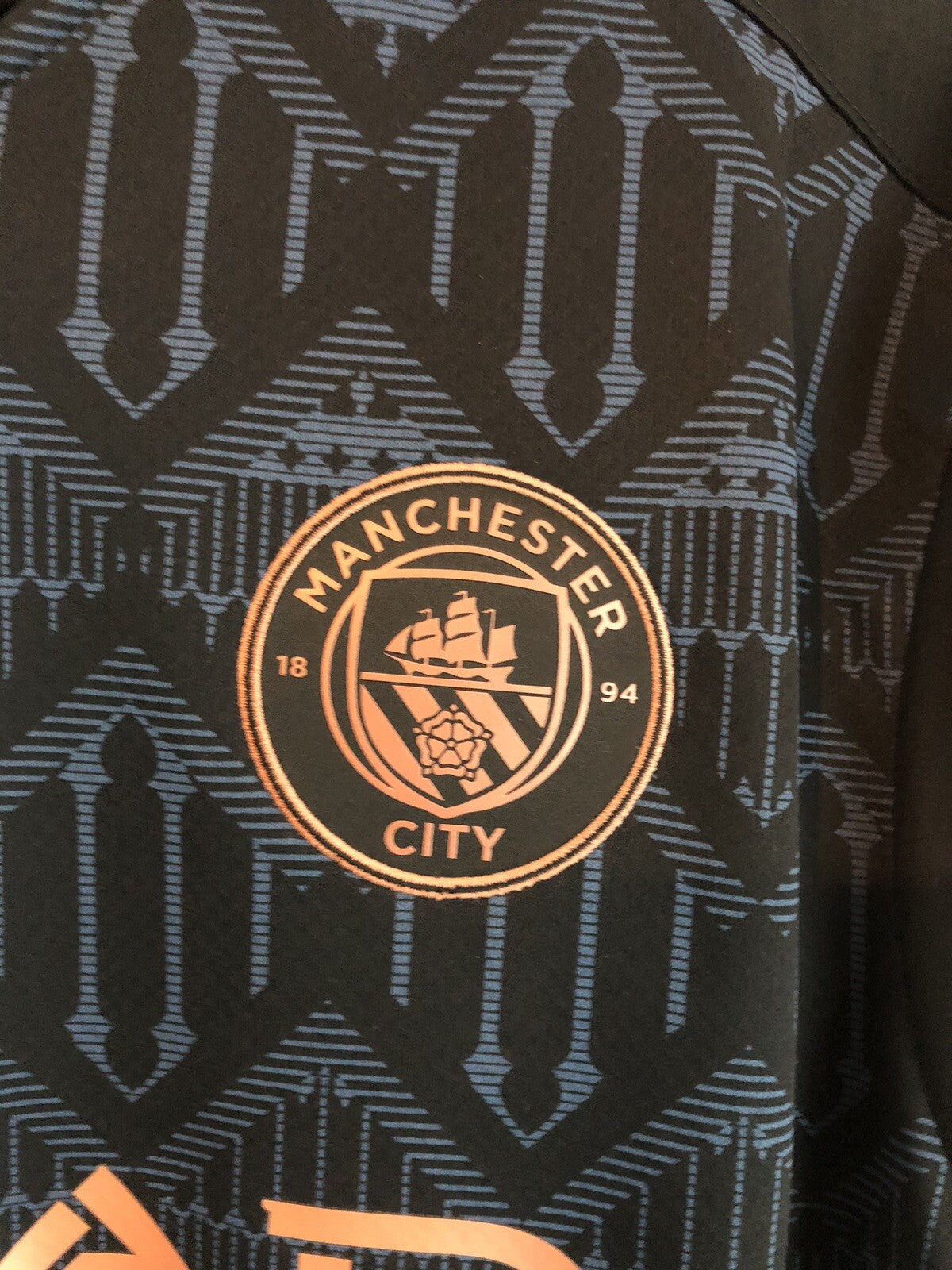 De Bruyne #17 Manchester City 2020/21 Large Away Excellent Condition 757092-02