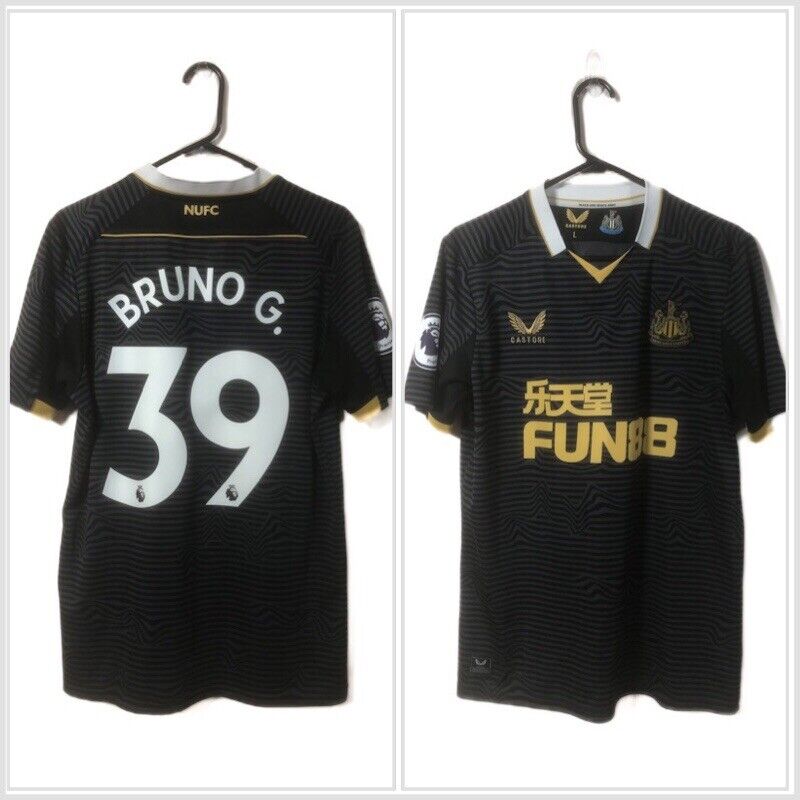 Bruno G 39 Newcastle United Away Large 2021 22 Shirt Excellent Condition