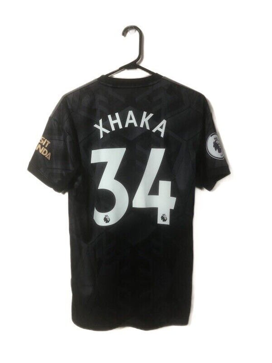 Xhaka #34 Arsenal 2022/23 Small Away Shirt Adidas Excellent Condition H35902