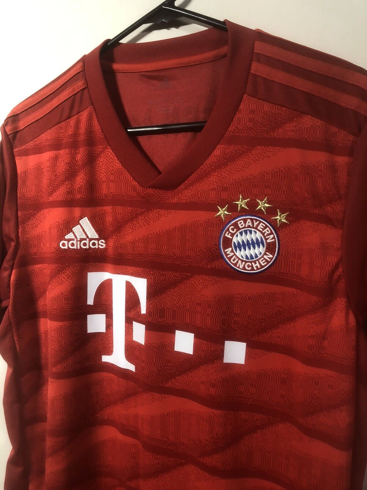Lewandowski 9 Bayern Munich 2019 20 Large Home Shirt Excellent Condition Dw7410