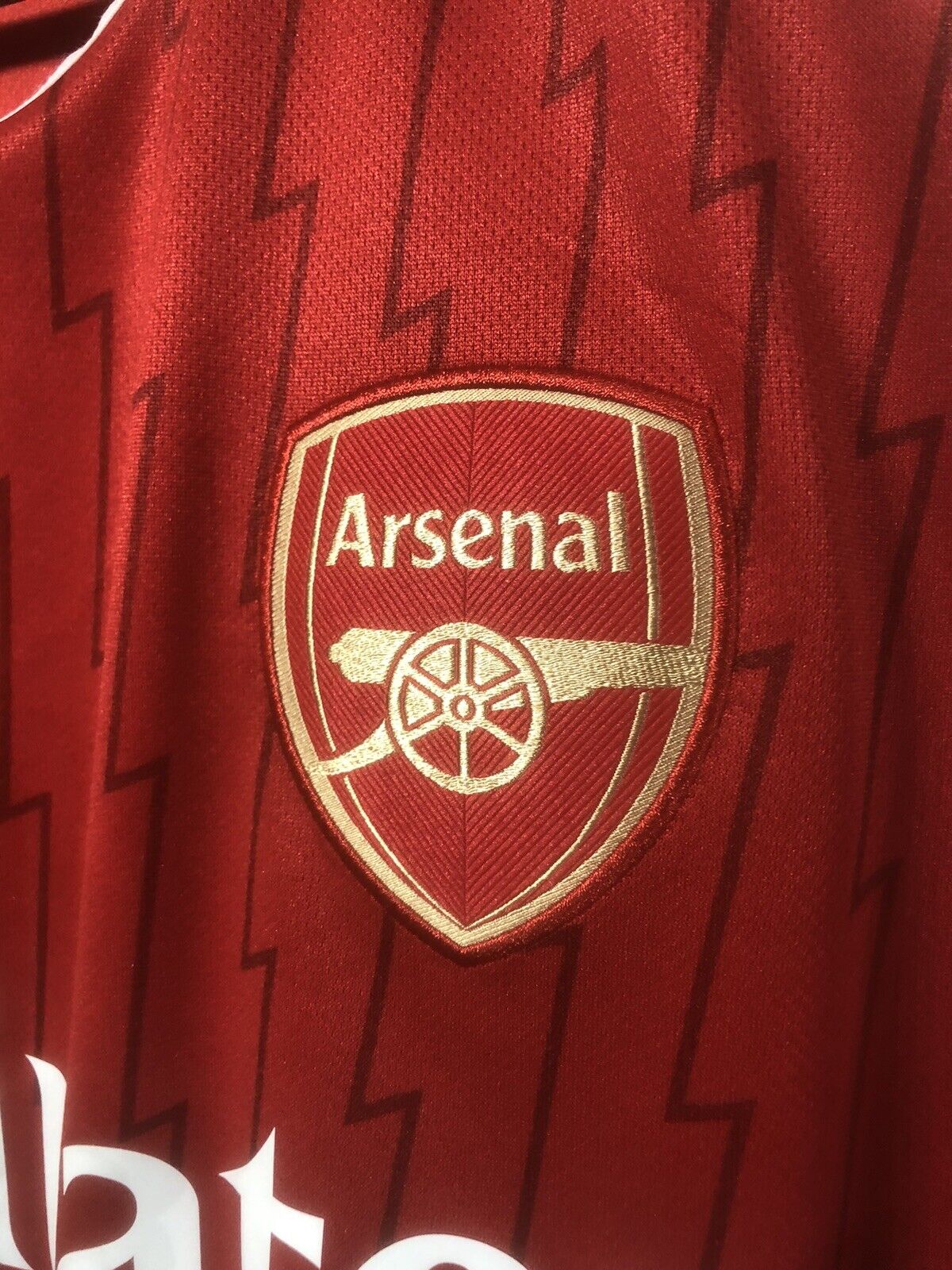 Saka #7 Arsenal 2023/24 Medium Home Shirt Adidas Excellent Condition HR6929