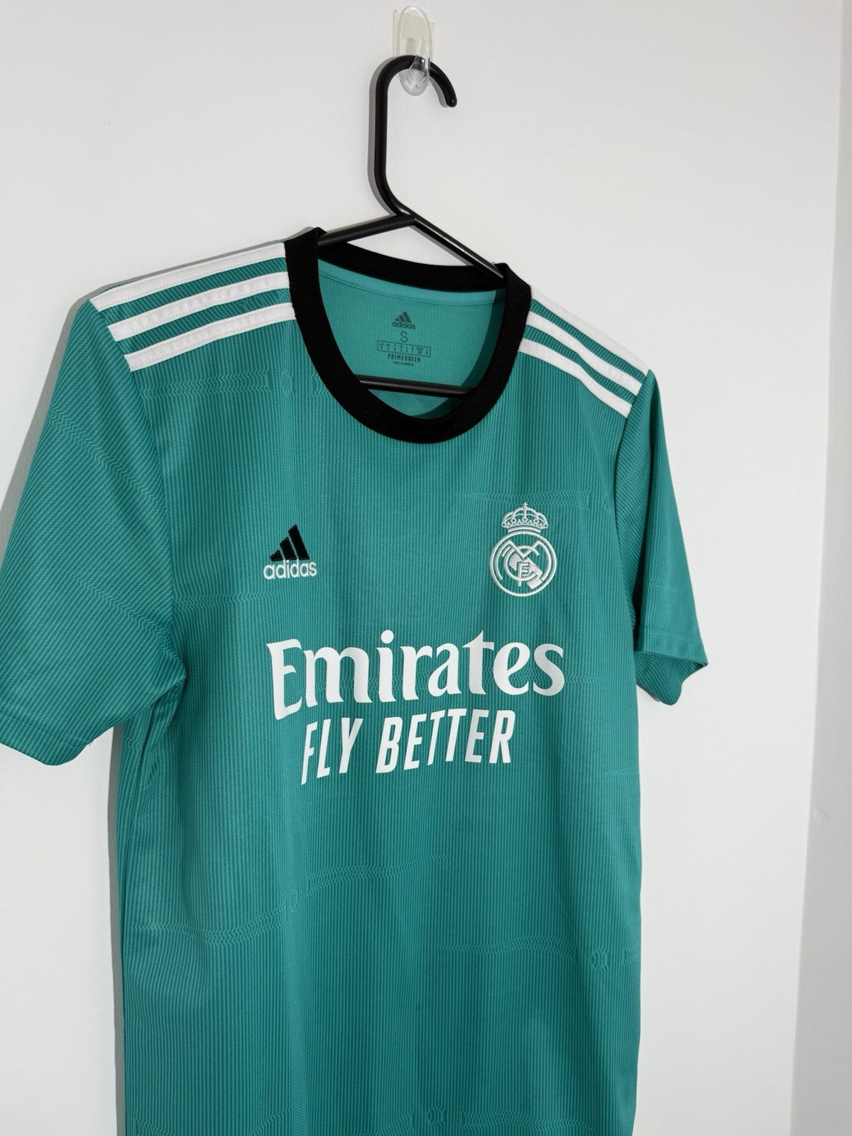 Real Madrid Hazard #7 2021/22 Small 3rd Shirt Excellent Condition H40951
