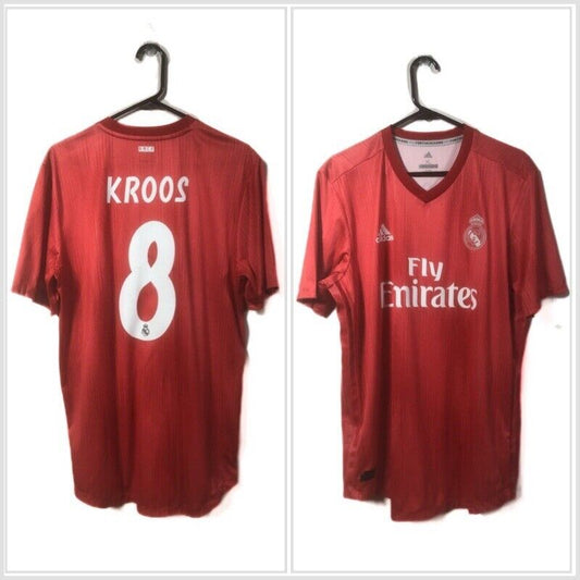 Kroos 8 Real Madrid Xl Auth 2018 19 3rd Shirt Adidas Excellent Condition Dp5441