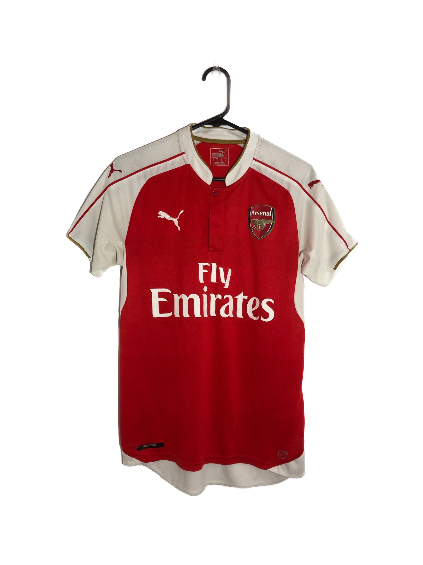 Arsenal 2015/16 Small Home Shirt Puma Excellent Condition 747566