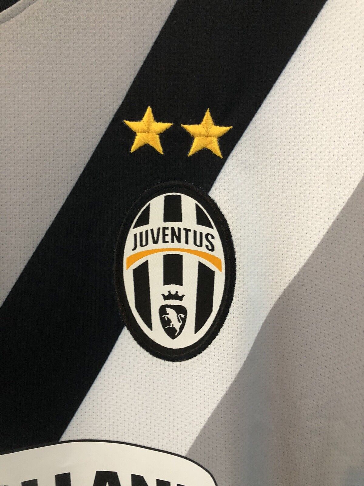 Del Piero 10 Juventus 2009 10 Xl Away Printed Wash Tag Excellent Condition