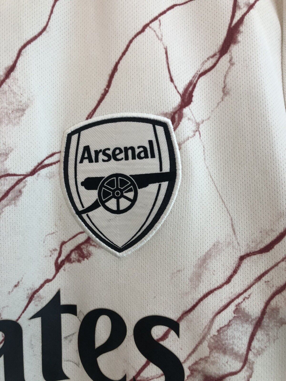 Saka #7 Arsenal 2020/21 Large Away Shirt Adidas Good Condition EH5815