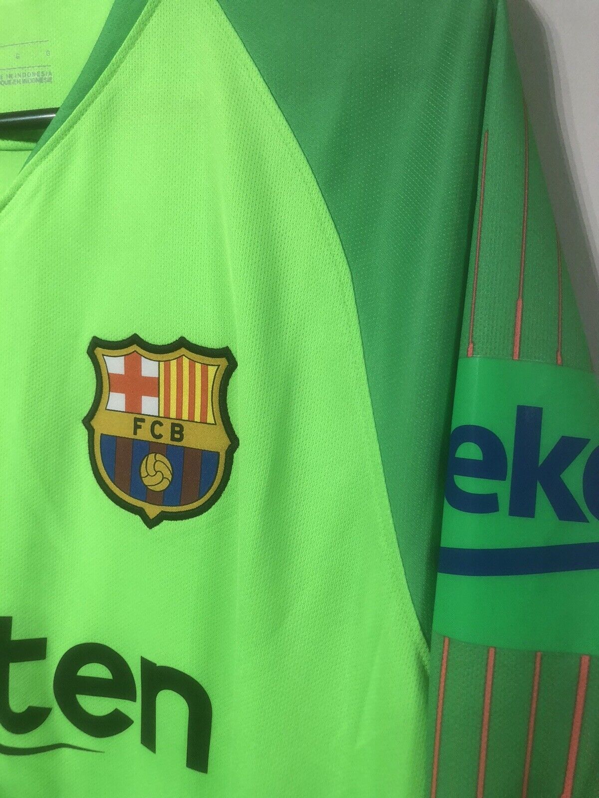 Ter Stegen 1 FC Barcelona 2018 19 Medium Away Gk Excellent Condition 894437 399