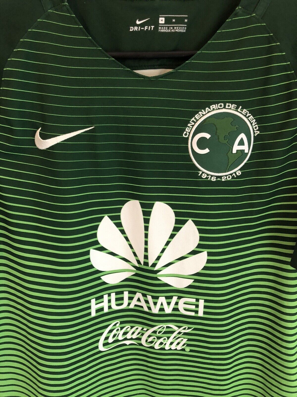 Club America 2016/17 Medium 3rd Shirt Nike Excellent Condition 776817-342