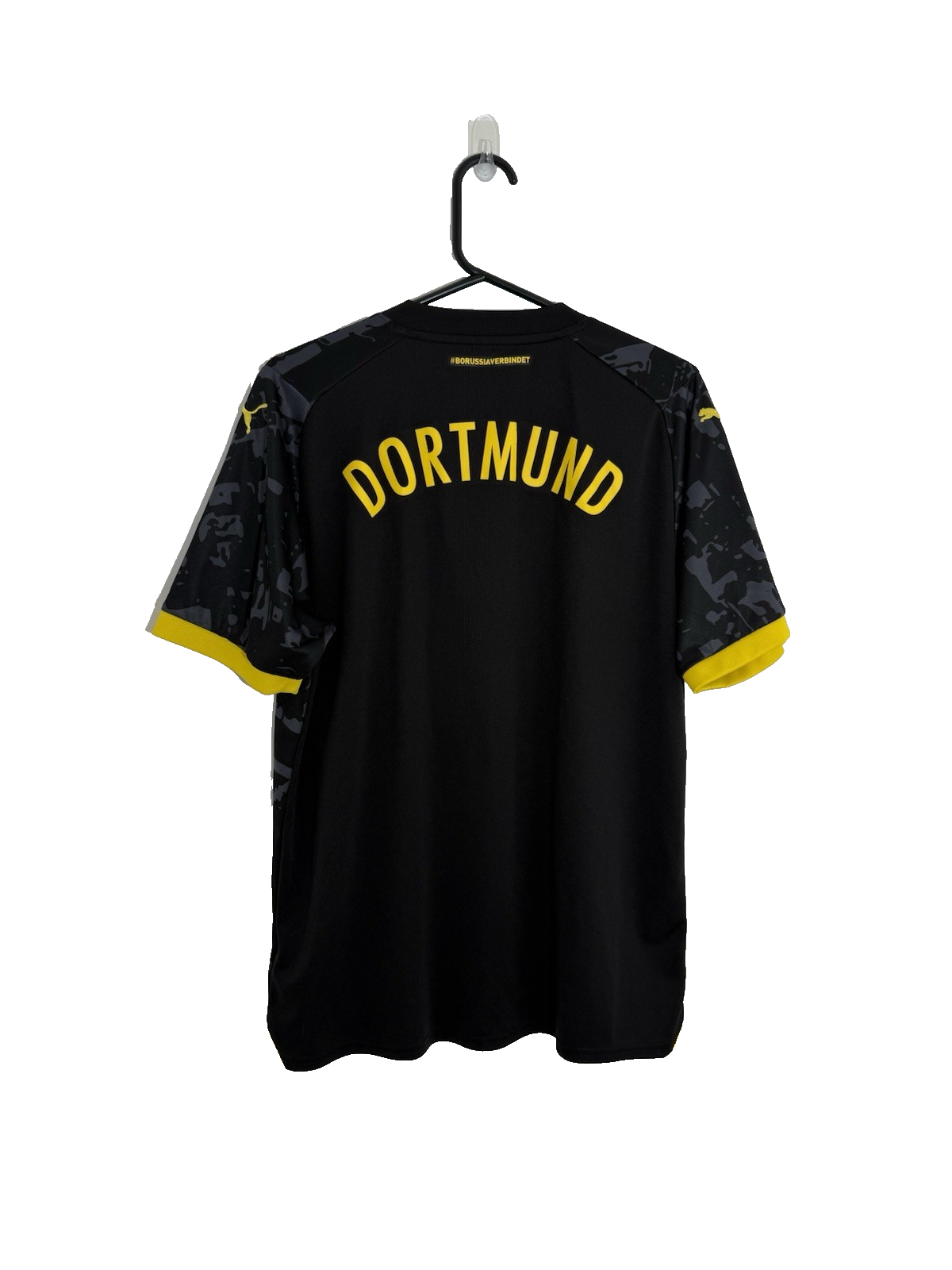 Borussia Dortmund 2023/24 Large Away Shirt Excellent Condition 770612-02
