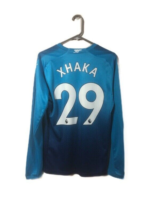 Xhaka #29 Arsenal 2017/18 Small Away Shirt Puma Excellent Condition 751512