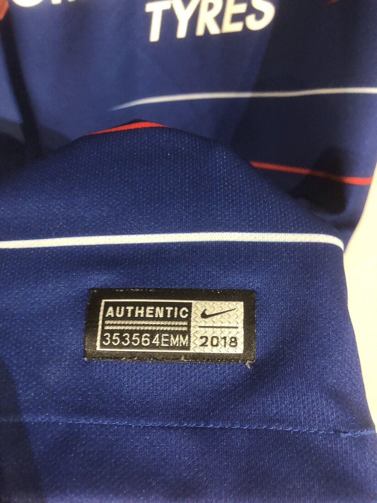 Azpilicueta #28 Chelsea 2018/19 Large Home Shirt Nike Excellent Condition