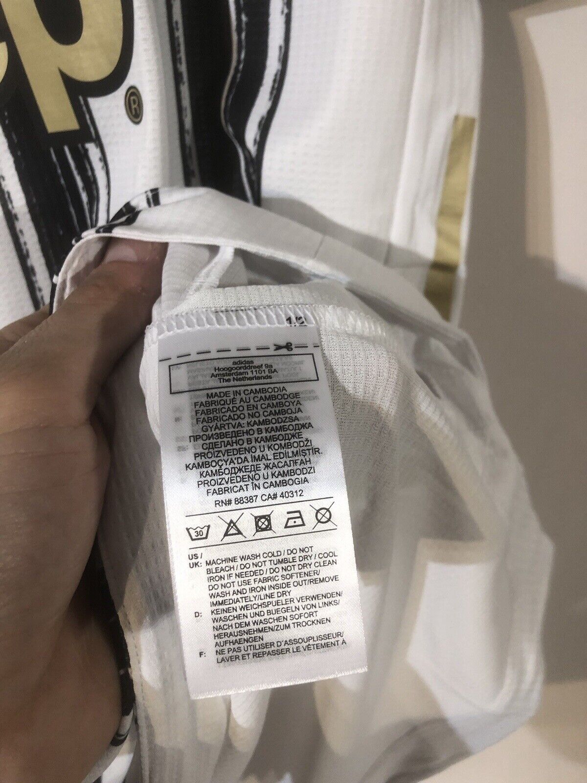 Kulusevski #44 Juventus 2020/21 Large Home Authentic Football Shirt Adidas BNWT