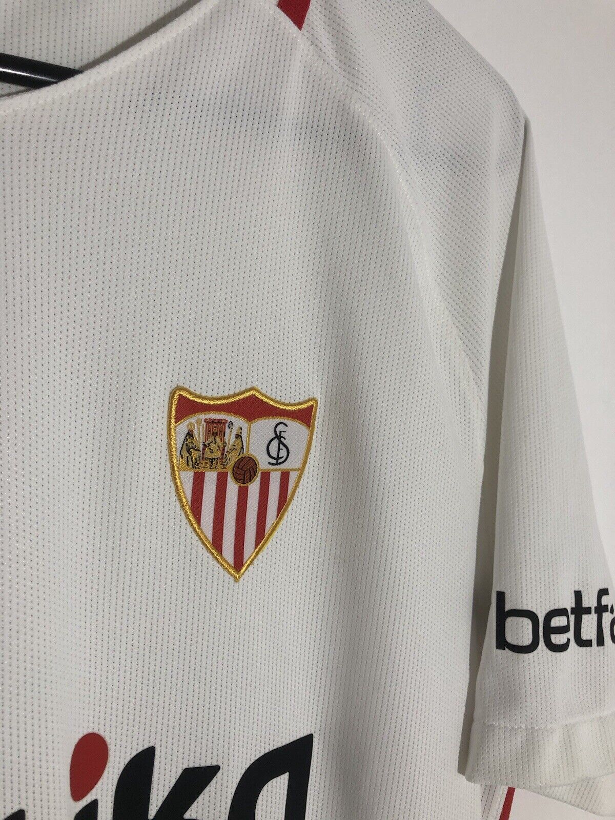 Ever Banega 10 Sevilla 2019 20 Home Large Shirt Excellent Condition 833017 102