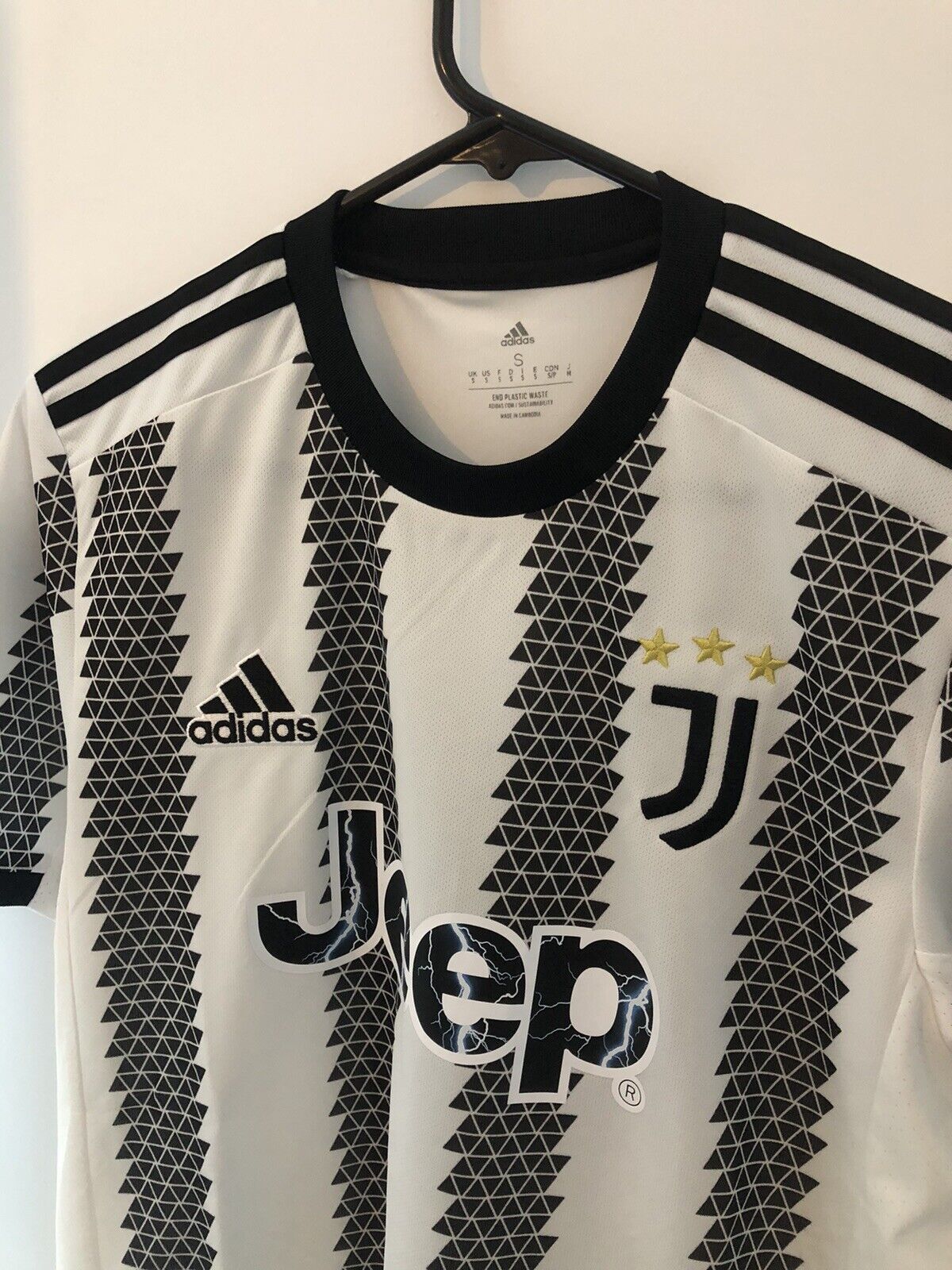 Vlahovic 9 Juventus 2022 23 Small Home Shirt Adidas Excellent Condition H38907