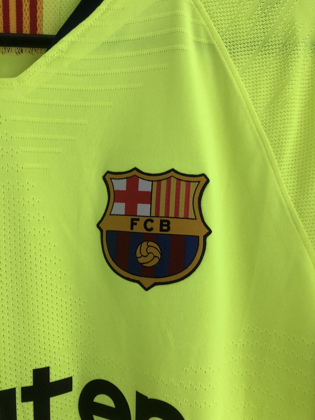 Messi 10 Barcelona Medium 2018 19 Vaporknit Away Excellent Condition 847254 484