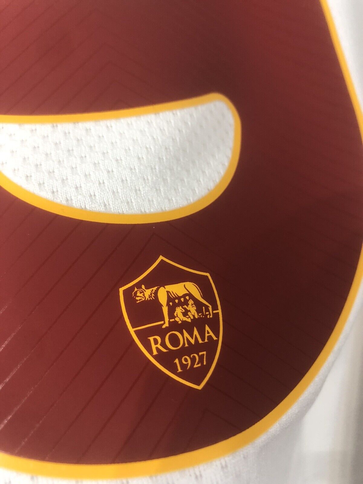 Abraham #9 AS Roma Away 2021/22 Large Shirt New Balance BNWT