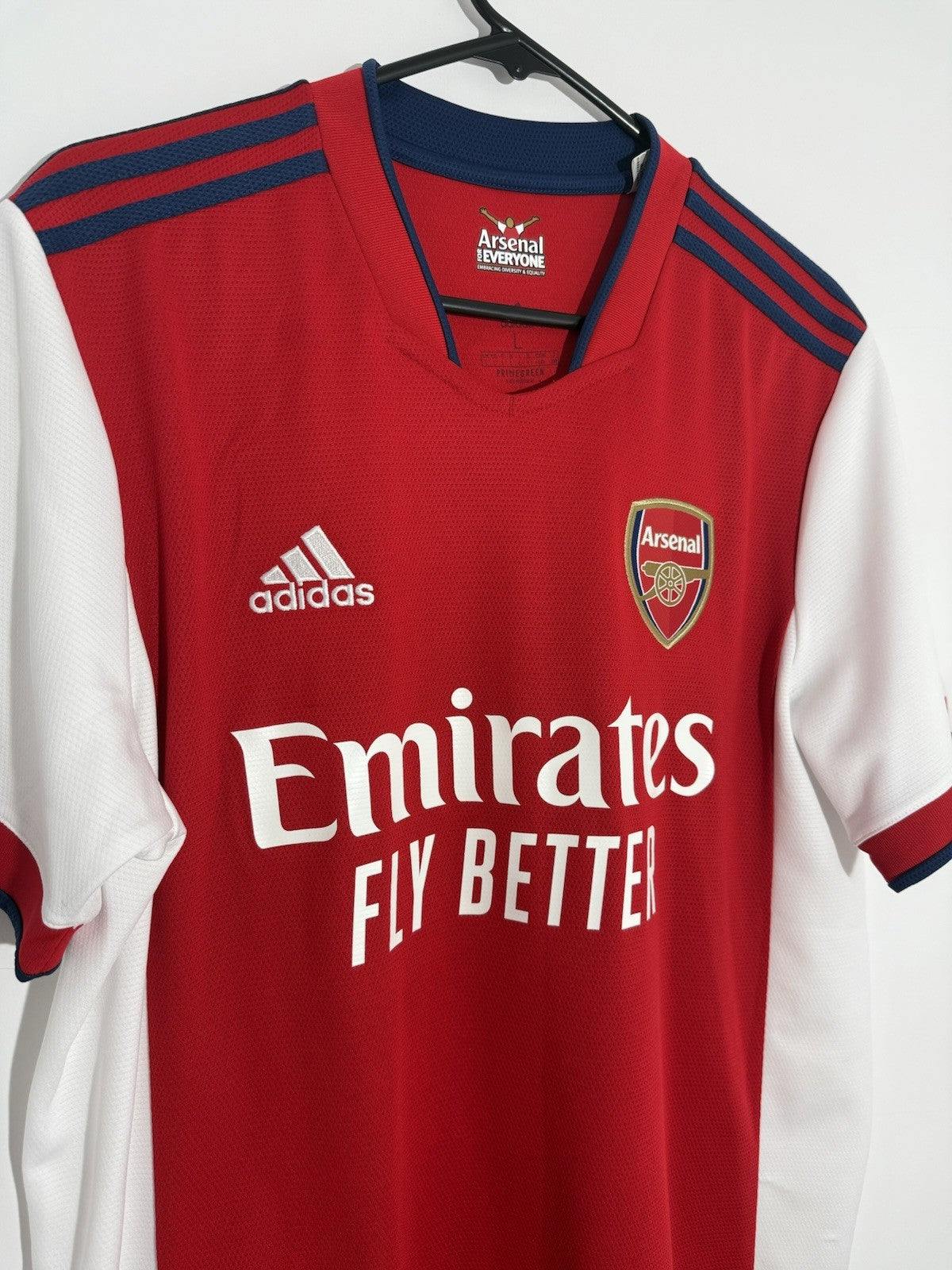 Arsenal Tierney #3 2021/22 Large Home Shirt Adidas Excellent Condition GM0217