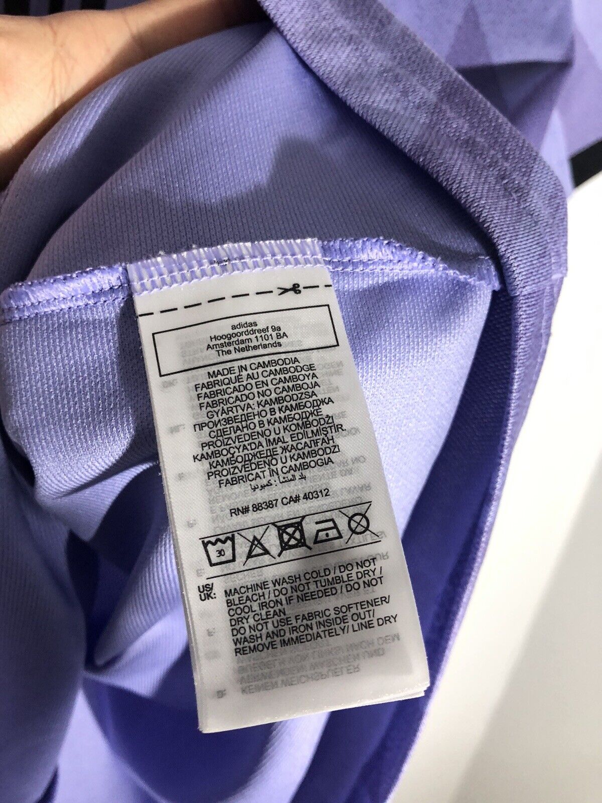 Kroos 8 Real Madrid 2022 23 Away Small Shirt Adidas Excellent Condition H18489