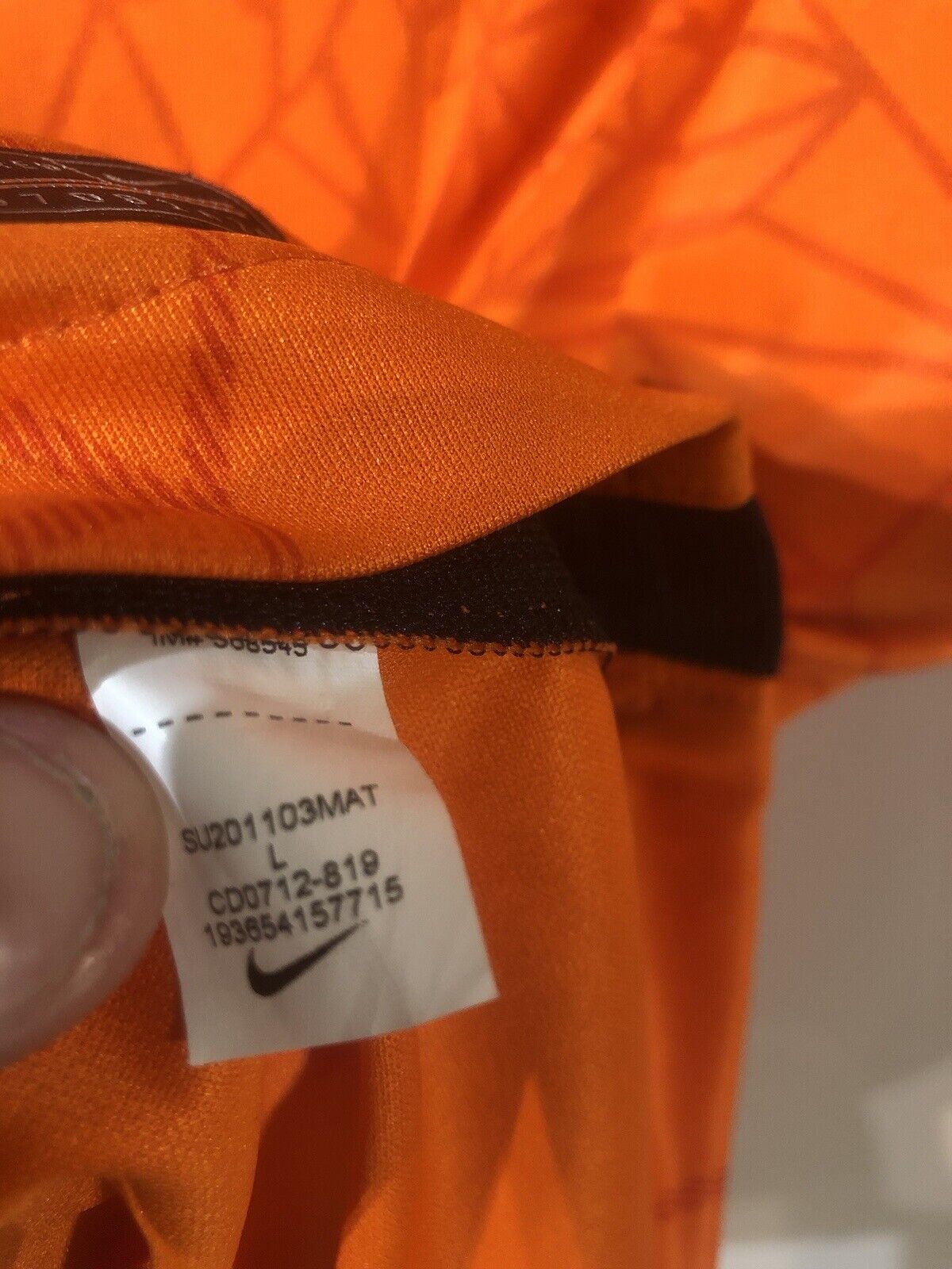 De Ligt #3 Netherlands 2021 Home Large Football Shirt Nike Excellent Condition