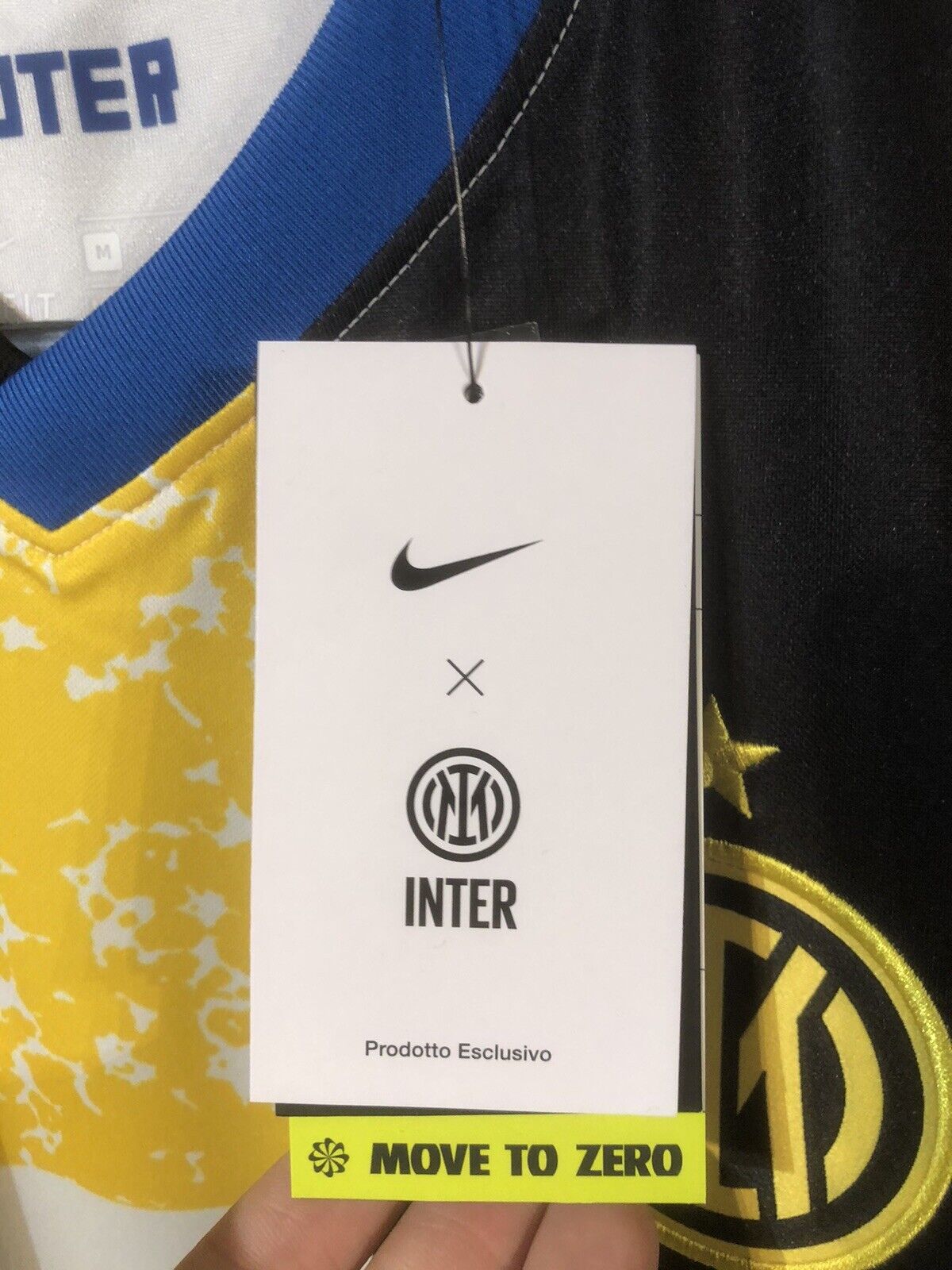 Barella #23 Inter Milan 2020/21 Fourth Medium Football Shirt Jersey Nike BNWT