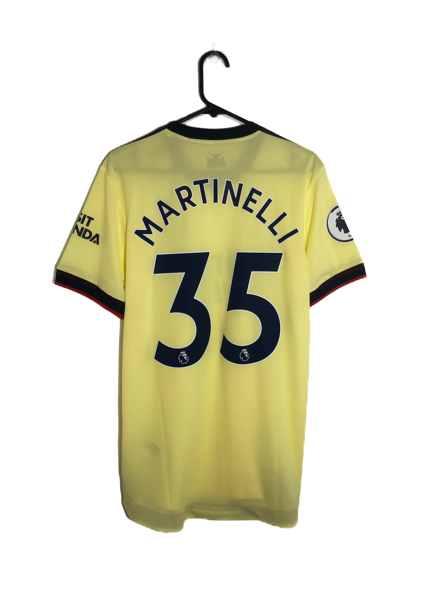 Martinelli #35 Arsenal 2021/22 Authentic Medium Away Shirt Adidas BNWT GM0219
