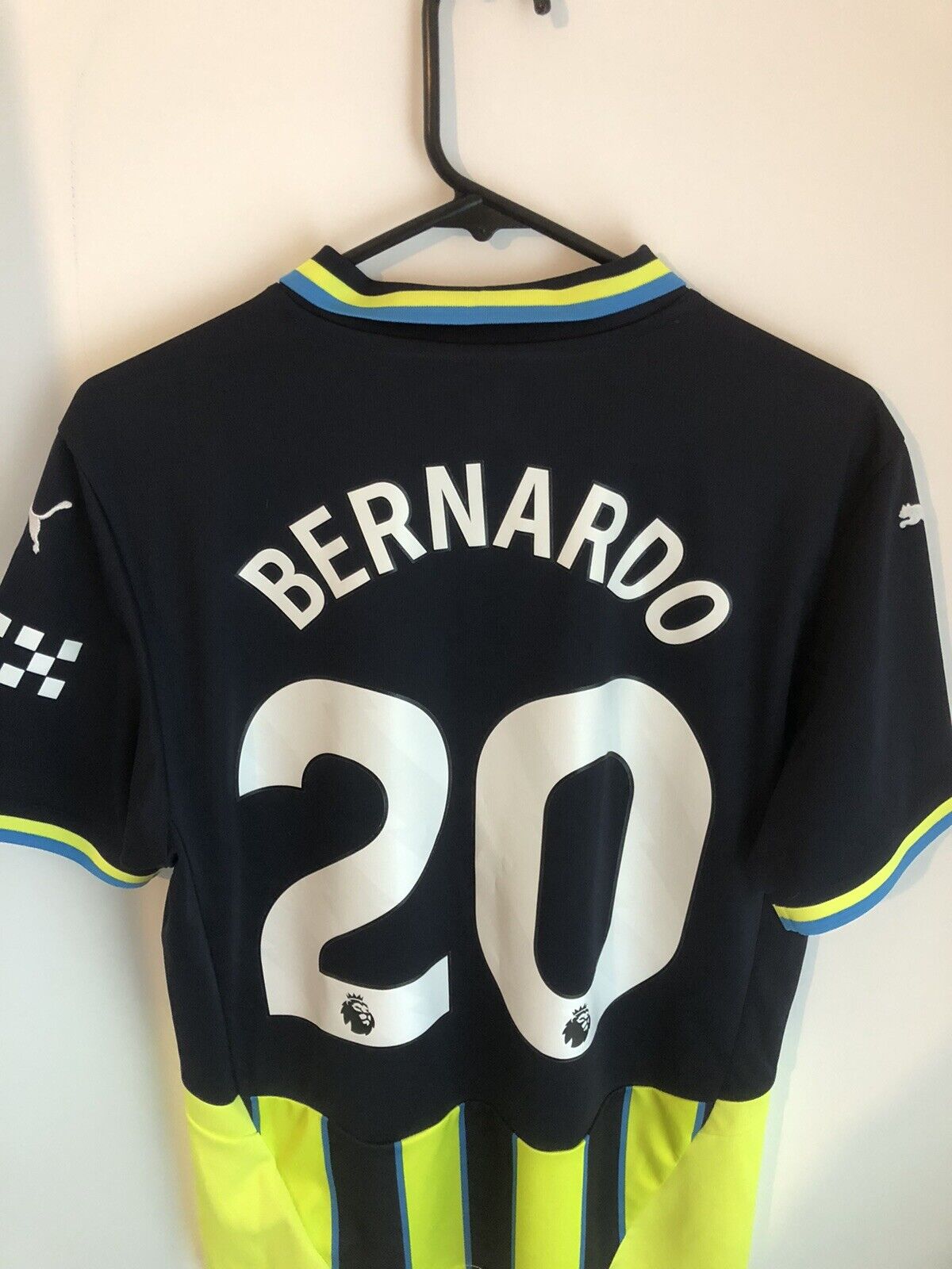 Bernardo 20 Manchester City 2024 25 Medium Away Excellent Condition 775086 02