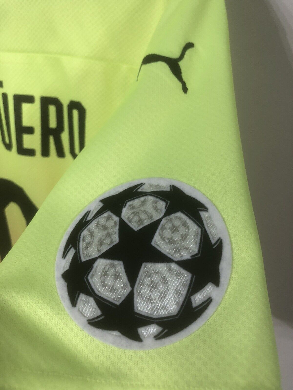 Kun Aguero Manchester City 2019 20 Xl CL 3rd Excellent Condition 755594 03