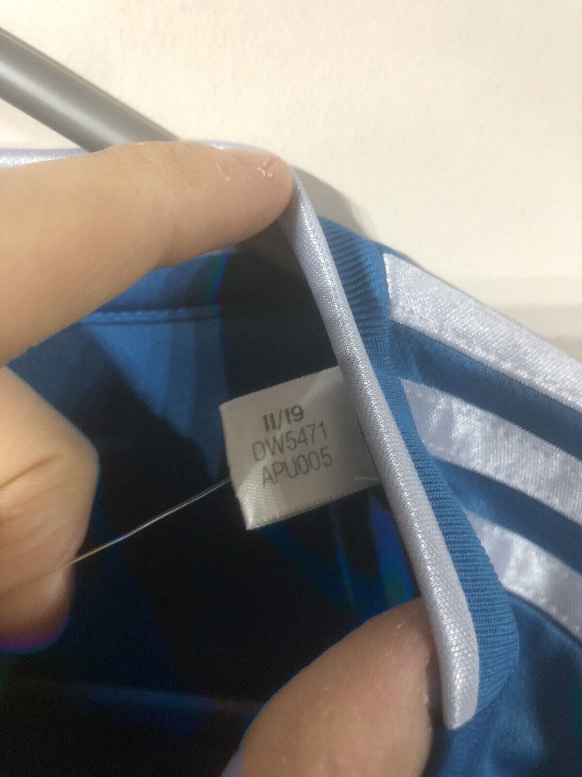 Chiellini #3 Juventus 2019/20 Large CL 3rd Football Shirt Jersey Adidas BNWT