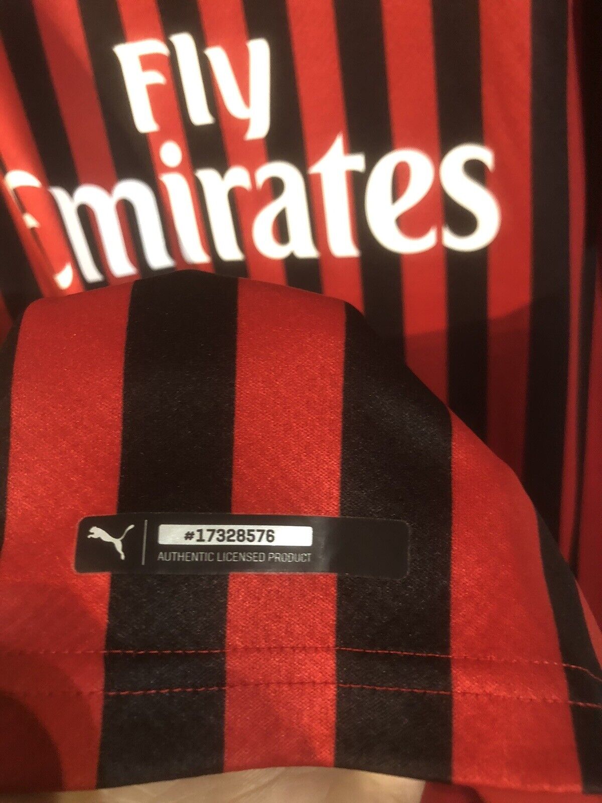 Rebic #18 AC Milan 2019/20 XL Home Football Shirt Puma Excellent Condition