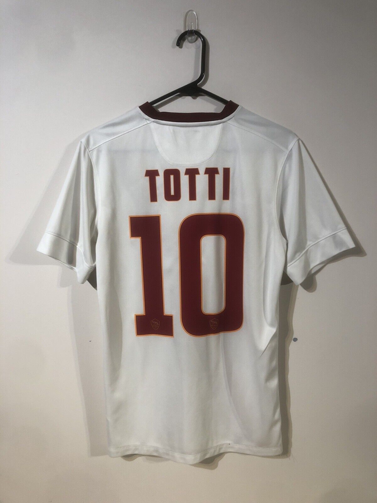 Totti #10 AS Roma 2014/15 Away Small Football Shirt Nike Excellent Condition
