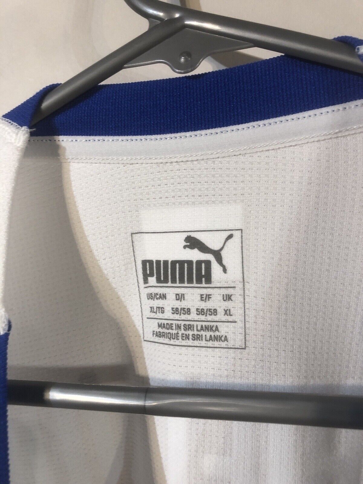 Chiellini #3 Italy 2018 Home X-Large Football Shirt Puma BNWT