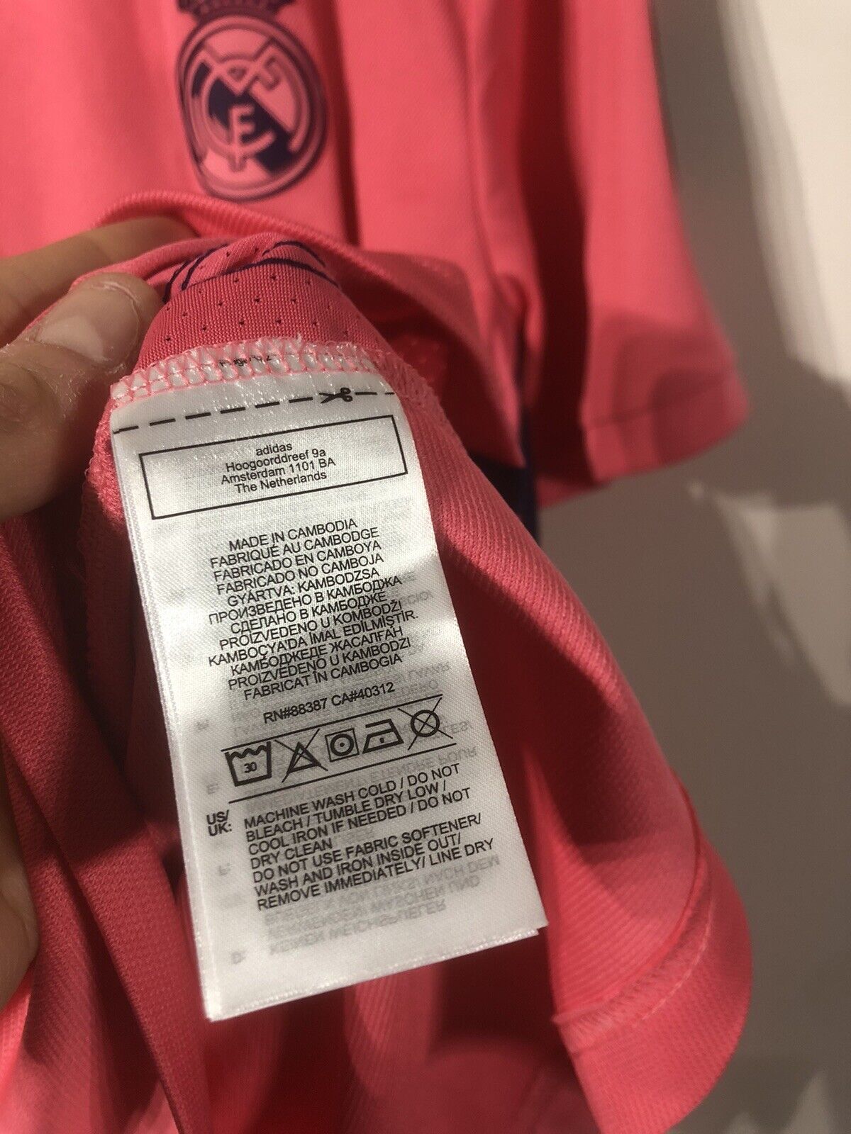 Vinicius Jr #20 Real Madrid 2020/21 Medium Away Shirt Jersey BNWT GI6463