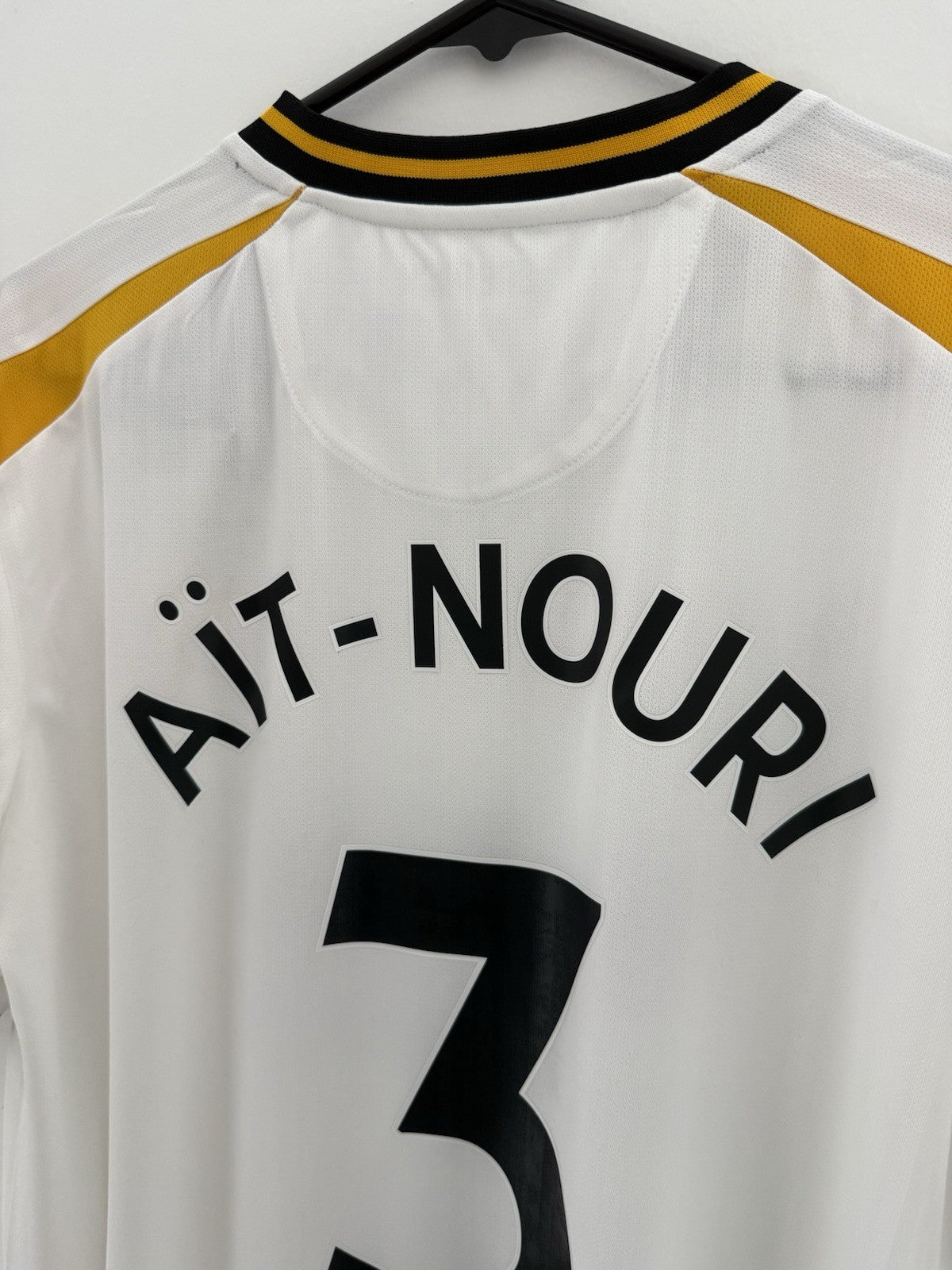 Wolverhampton Wanderers Ait-Nouri #3 2021/22 Large 3rd Shirt Castore BNWT