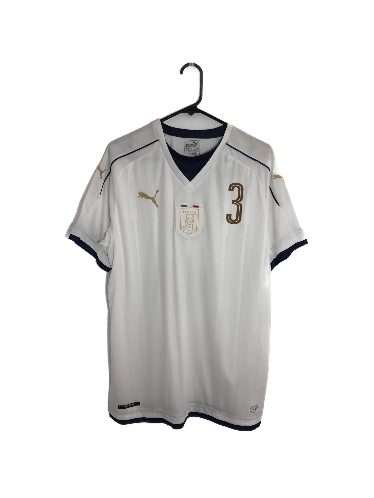 Chiellini #3 Italy 2018 Large Away Tribune Shirt BNWT 749574 04