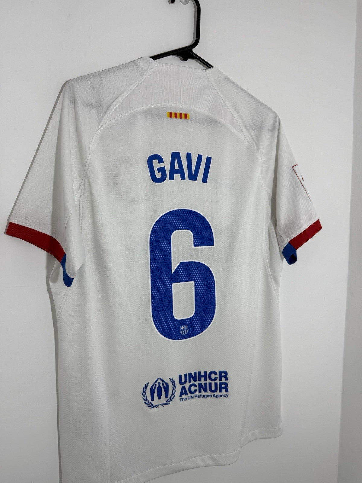 Barcelona Gavi #6 2023/24 Medium Away Shirt Excellent Condition DX2686-101