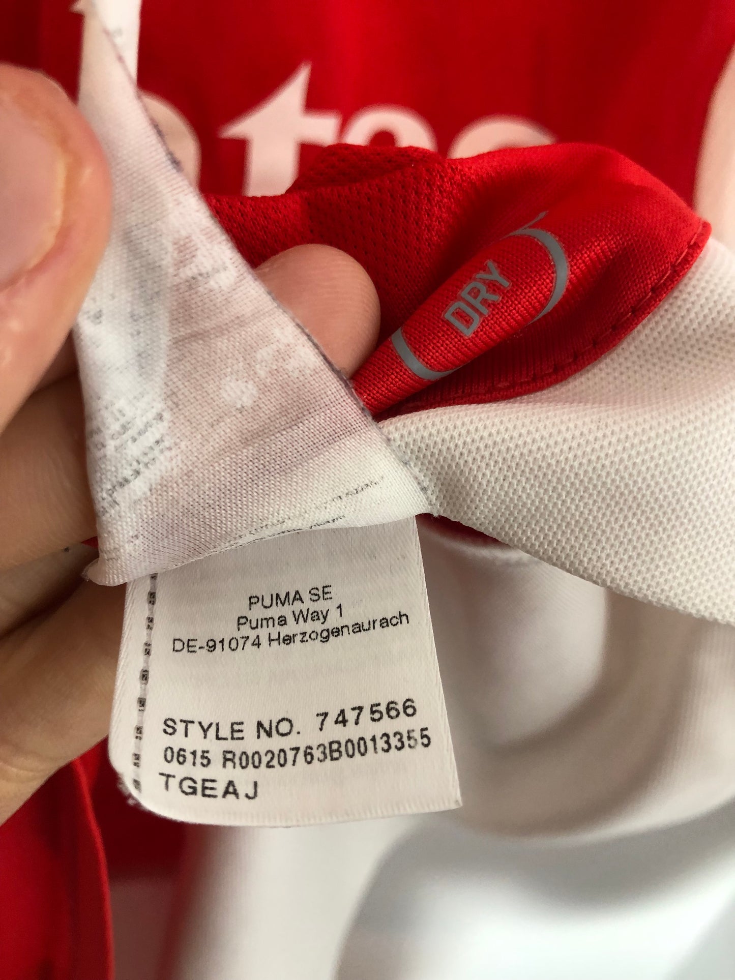Arsenal 2015/16 Small Home Shirt Puma Excellent Condition 747566