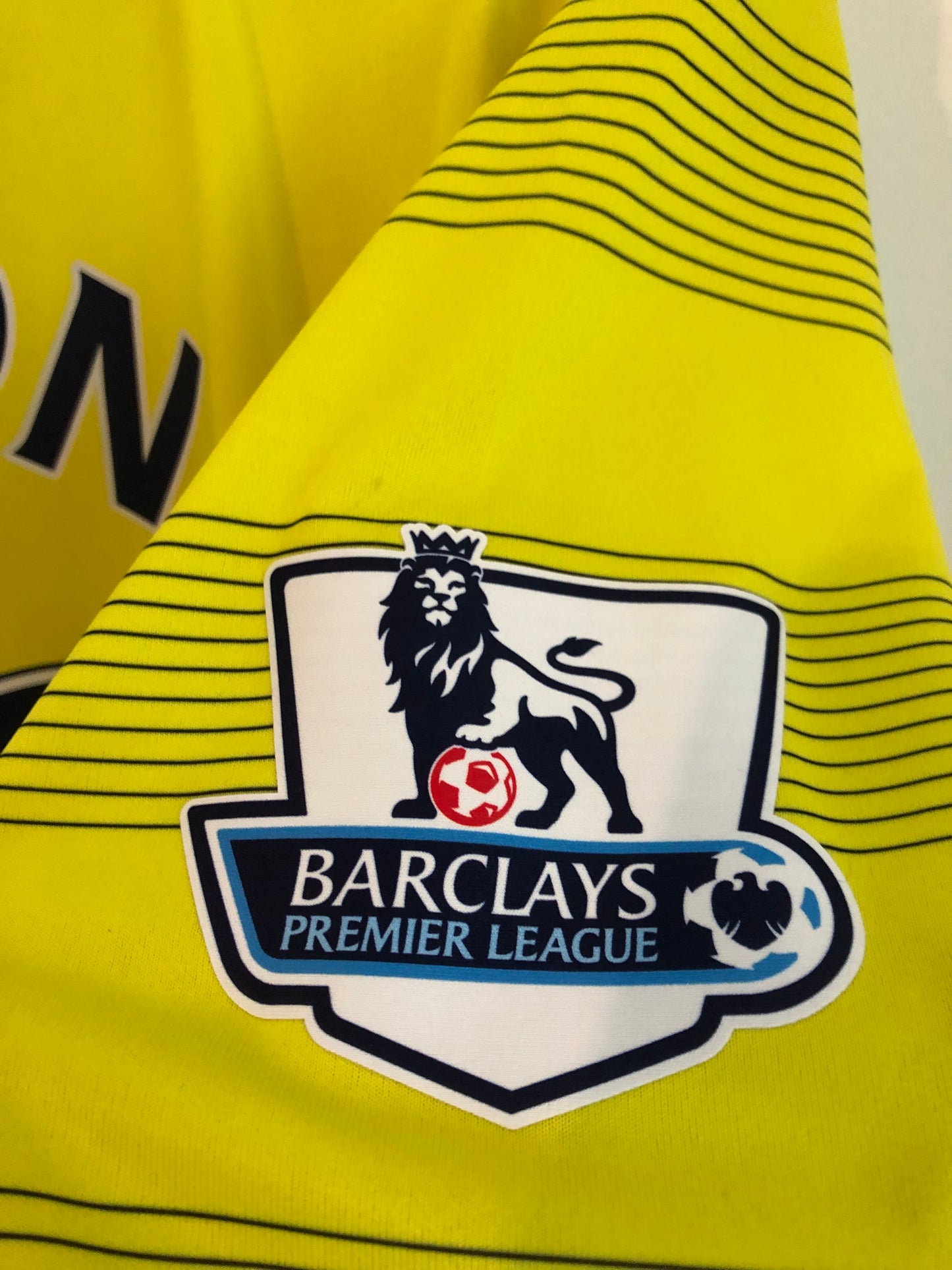 Tottenham Hotspur Mason #38 2014/15 Large 3rd Shirt UA Excellent Condition 1245247