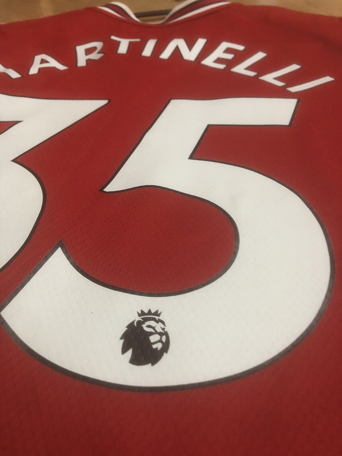 Martinelli #35 Arsenal 2019/20 XL Home Shirt Adidas Excellent Condition EH5637