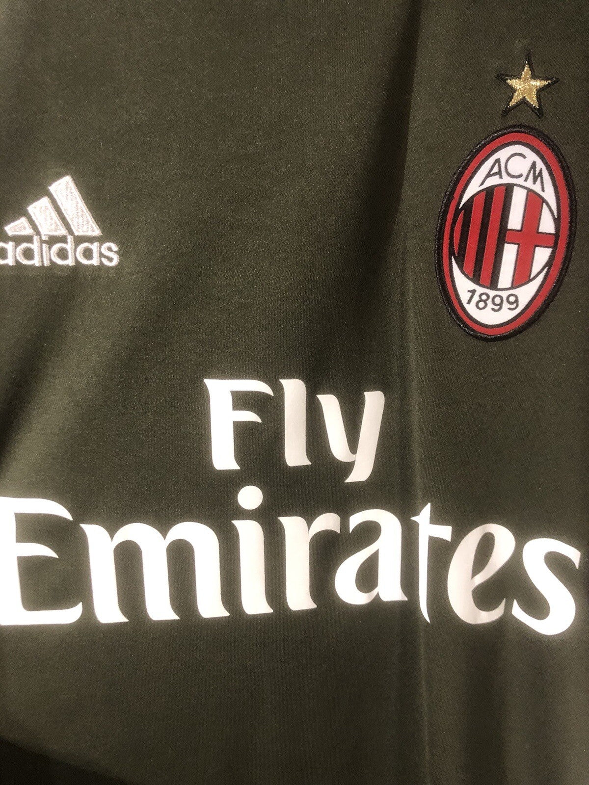 AC Milan Honda #10 2015/16 Small 3rd Shirt Adidas Excellent Condition S94100
